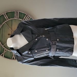 Guess Faux Leather Moto Jacket